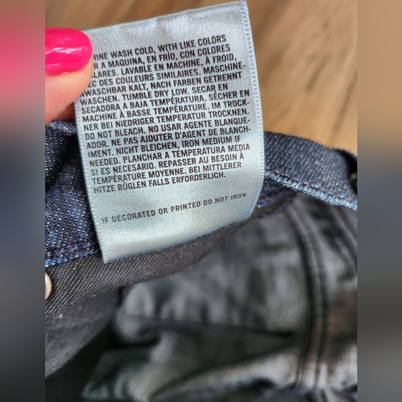 Citizens of Humanity Stretch High Rise  Wide Leg Dark Denim Jeans - Picture 10 of 11